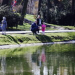 08..04.2018 Kielce. Wiosna. Spacer w parku / Jarosław Kubalski / Radio Kielce