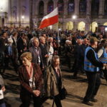 10.04.2018 Warszawa. Marsz Pamięci w rocznicę katastrofy smoleńskiej / Jarosław Kubalski / Radio Kielce