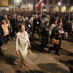 10.04.2018 Warszawa. Marsz Pamięci w rocznicę katastrofy smoleńskiej / Jarosław Kubalski / Radio Kielce