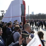 10.04.2018 Warszawa. Odsłonięcie Pomnika Ofiar Tragedii Smoleńskiej / Jarosław Kubalski / Radio Kielce