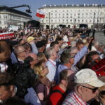 10.04.2018 Warszawa. Odsłonięcie Pomnika Ofiar Tragedii Smoleńskiej / Jarosław Kubalski / Radio Kielce