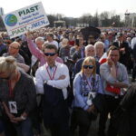 10.04.2018 Warszawa. Odsłonięcie Pomnika Ofiar Tragedii Smoleńskiej / Jarosław Kubalski / Radio Kielce