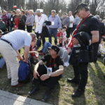 10.04.2018 Warszawa. Odsłonięcie Pomnika Ofiar Tragedii Smoleńskiej / Jarosław Kubalski / Radio Kielce