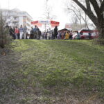 11.04.2018 Kielce. Program Interwencja Radia Kielce. Mieszkańcy nie chcą budowy ulicy dojazdowej do centrum usługowo - handlowego wzdłuż Doliny SIlnicy i ulicy Sabinówek / Jarosław Kubalski / Radio Kielce