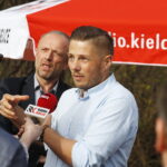 11.04.2018 Kielce. Program Interwencja Radia Kielce. Mieszkańcy nie chcą budowy ulicy dojazdowej do centrum usługowo - handlowego wzdłuż Doliny SIlnicy i ulicy Sabinówek / Radio Kielce