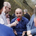 11.04.2018 Kielce. Program Interwencja Radia Kielce. Mieszkańcy nie chcą budowy ulicy dojazdowej do centrum usługowo - handlowego wzdłuż Doliny SIlnicy i ulicy Sabinówek / Radio Kielce