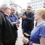 11.04.2018 Kielce. Program Interwencja Radia Kielce. Mieszkańcy nie chcą budowy ulicy dojazdowej do centrum usługowo - handlowego wzdłuż Doliny SIlnicy i ulicy Sabinówek / Radio Kielce