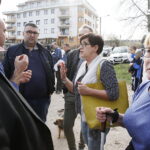 11.04.2018 Kielce. Program Interwencja Radia Kielce. Mieszkańcy nie chcą budowy ulicy dojazdowej do centrum usługowo - handlowego wzdłuż Doliny SIlnicy i ulicy Sabinówek / Radio Kielce