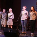 12.04.2018 Kielce. WDK."Bitwa na głosy". Zespół Szkół Ekonomicznych im. Oskara Langego w Kielcach / Jarosław Kubalski / Radio Kielce