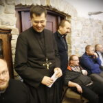 12.04.2018 Święty Krzyż. Misjonarze Oblaci pracujący na Ukrainie odwiedzili klasztor / Jarosław Kubalski / Radio Kielce