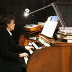 13.04.2018 Kielce. Międzynarodowy Festiwal Muzyki Organowej i Sakralnej Anima Mundi. Koncert organowy w katedrze. Gra Caroline Shuster Fournier / Jarosław Kubalski / Radio Kielce