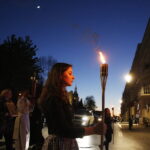 20.04.2018 Kielce. Ulicami miasta przeszła Droga Światła / Jarosław Kubalski / Radio Kielce