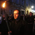 20.04.2018 Kielce. Ulicami miasta przeszła Droga Światła / Jarosław Kubalski / Radio Kielce