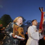 20.04.2018 Kielce. Ulicami miasta przeszła Droga Światła / Jarosław Kubalski / Radio Kielce