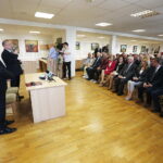 21.04.2018 Jędrzejów. Minister Kultury i Dziedzictwa Narodowego Piotr Gliński spotkał się z mieszkańcami / Jarosław Kubalski / Radio Kielce