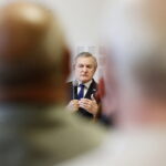 21.04.2018 Jędrzejów. Minister Kultury i Dziedzictwa Narodowego Piotr Gliński spotkał się z mieszkańcami / Jarosław Kubalski / Radio Kielce