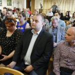 21.04.2018 Jędrzejów. Minister Kultury i Dziedzictwa Narodowego Piotr Gliński spotkał się z mieszkańcami / Jarosław Kubalski / Radio Kielce