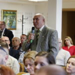 21.04.2018 Jędrzejów. Minister Kultury i Dziedzictwa Narodowego Piotr Gliński spotkał się z mieszkańcami / Jarosław Kubalski / Radio Kielce