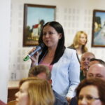 21.04.2018 Jędrzejów. Minister Kultury i Dziedzictwa Narodowego Piotr Gliński spotkał się z mieszkańcami / Jarosław Kubalski / Radio Kielce