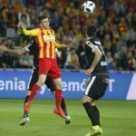 21.04.2018 Kielce. Mecz Korona Kielce - Jagiellonia Białystok / Jarosław Kubalski / Radio Kielce