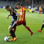 21.04.2018 Kielce. Mecz Korona Kielce - Jagiellonia Białystok / Jarosław Kubalski / Radio Kielce