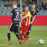 21.04.2018 Kielce. Mecz Korona Kielce - Jagiellonia Białystok / Jarosław Kubalski / Radio Kielce