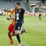 21.04.2018 Kielce. Mecz Korona Kielce - Jagiellonia Białystok / Jarosław Kubalski / Radio Kielce