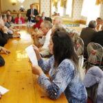 21.04.2018 Opatów. Poseł do Parlamentu Europejskiego Zbigniew Kuźmiuk spotkał się z mieszkańcami miasta / Jarosław Kubalski / Radio Kielce