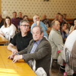 21.04.2018 Opatów. Poseł do Parlamentu Europejskiego Zbigniew Kuźmiuk spotkał się z mieszkańcami miasta / Jarosław Kubalski / Radio Kielce