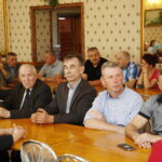 21.04.2018 Opatów. Poseł do Parlamentu Europejskiego Zbigniew Kuźmiuk spotkał się z mieszkańcami miasta / Jarosław Kubalski / Radio Kielce