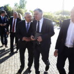 22.04.2018 Mniów. Minister Rolnictwa i Rozwoju Wsi Krzysztof Jurgiel spotkał się z mieszkańcami / Jarosław Kubalski / Radio Kielce