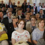 22.04.2018 Mniów. Minister Rolnictwa i Rozwoju Wsi Krzysztof Jurgiel spotkał się z mieszkańcami / Jarosław Kubalski / Radio Kielce