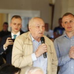 22.04.2018 Mniów. Minister Rolnictwa i Rozwoju Wsi Krzysztof Jurgiel spotkał się z mieszkańcami / Jarosław Kubalski / Radio Kielce