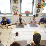 22.04.2018 Starachowice. Minister resortu Rodziny, Pracy i Polityki Społecznej Elżbieta Rafalska odwiedziła środowiskowy dom samopomocy przy ulicy Batalionów Chłopskich / Jarosław Kubalski / Radio Kielce