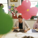 22.04.2018 Starachowice. Minister resortu Rodziny, Pracy i Polityki Społecznej Elżbieta Rafalska odwiedziła środowiskowy dom samopomocy przy ulicy Batalionów Chłopskich / Jarosław Kubalski / Radio Kielce