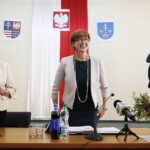 22.04.2018 Starachowice. Minister resortu Rodziny, Pracy i Polityki Społecznej Elżbieta Rafalska spotkała się z mieszkańcami / Jarosław Kubalski / Radio Kielce