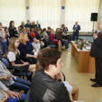 22.04.2018 Starachowice. Minister resortu Rodziny, Pracy i Polityki Społecznej Elżbieta Rafalska spotkała się z mieszkańcami / Jarosław Kubalski / Radio Kielce