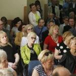 22.04.2018 Starachowice. Minister resortu Rodziny, Pracy i Polityki Społecznej Elżbieta Rafalska spotkała się z mieszkańcami / Jarosław Kubalski / Radio Kielce