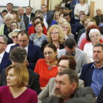 22.04.2018 Starachowice. Minister resortu Rodziny, Pracy i Polityki Społecznej Elżbieta Rafalska spotkała się z mieszkańcami / Jarosław Kubalski / Radio Kielce