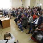 22.04.2018 Starachowice. Minister resortu Rodziny, Pracy i Polityki Społecznej Elżbieta Rafalska spotkała się z mieszkańcami / Jarosław Kubalski / Radio Kielce