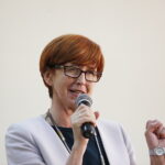 22.04.2018 Starachowice. Minister resortu Rodziny, Pracy i Polityki Społecznej Elżbieta Rafalska spotkała się z mieszkańcami / Jarosław Kubalski / Radio Kielce