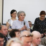 22.04.2018 Starachowice. Minister resortu Rodziny, Pracy i Polityki Społecznej Elżbieta Rafalska spotkała się z mieszkańcami / Jarosław Kubalski / Radio Kielce