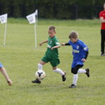 24.04.2018 Ćmińsk. Turniej piłki nożnej „Z podwórka na stadion o Puchar Tymbarku”. Mecz AMO Kielce - Hetmanik Włoszczowa / Jarosław Kubalski / Radio Kielce