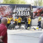 25.04.2018 Kielce Protest przeciwko aborcji pod UW / Jarosław Kubalski / Radio Kielce