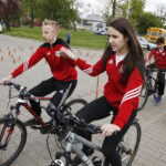 27.04.2018 Kielce. Festyn „Jednośladem bezpiecznie do celu” / Jarosław Kubalski / Radio Kielce