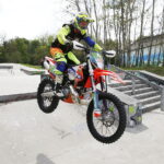 27.04.2018 Kielce. Festyn „Jednośladem bezpiecznie do celu”. Przemysław Kaczmarczyk / Jarosław Kubalski / Radio Kielce