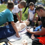 27.04.2018 Kielce. Festyn „Jednośladem bezpiecznie do celu” / Jarosław Kubalski / Radio Kielce