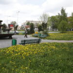 27.04.2018 Kielce. Skwer przy skrzyżowaniu Sandomierska -  Żródłowa / Jarosław Kubalski / Radio Kielce