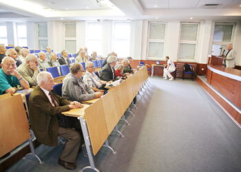 26.04.2018 Kielce. ŚCO. Spotkanie edukacyjne dla mężczyzn na temat raka prostaty / Jarosław Kubalski / Radio Kielce