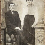 Michał Szymański z pierwszą żoną ( z domu Paraczyńska) / Archiwum / Rodziny Szymańskich